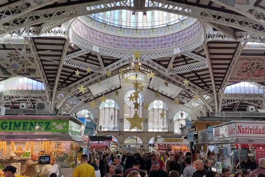 The Central Market at Christmas